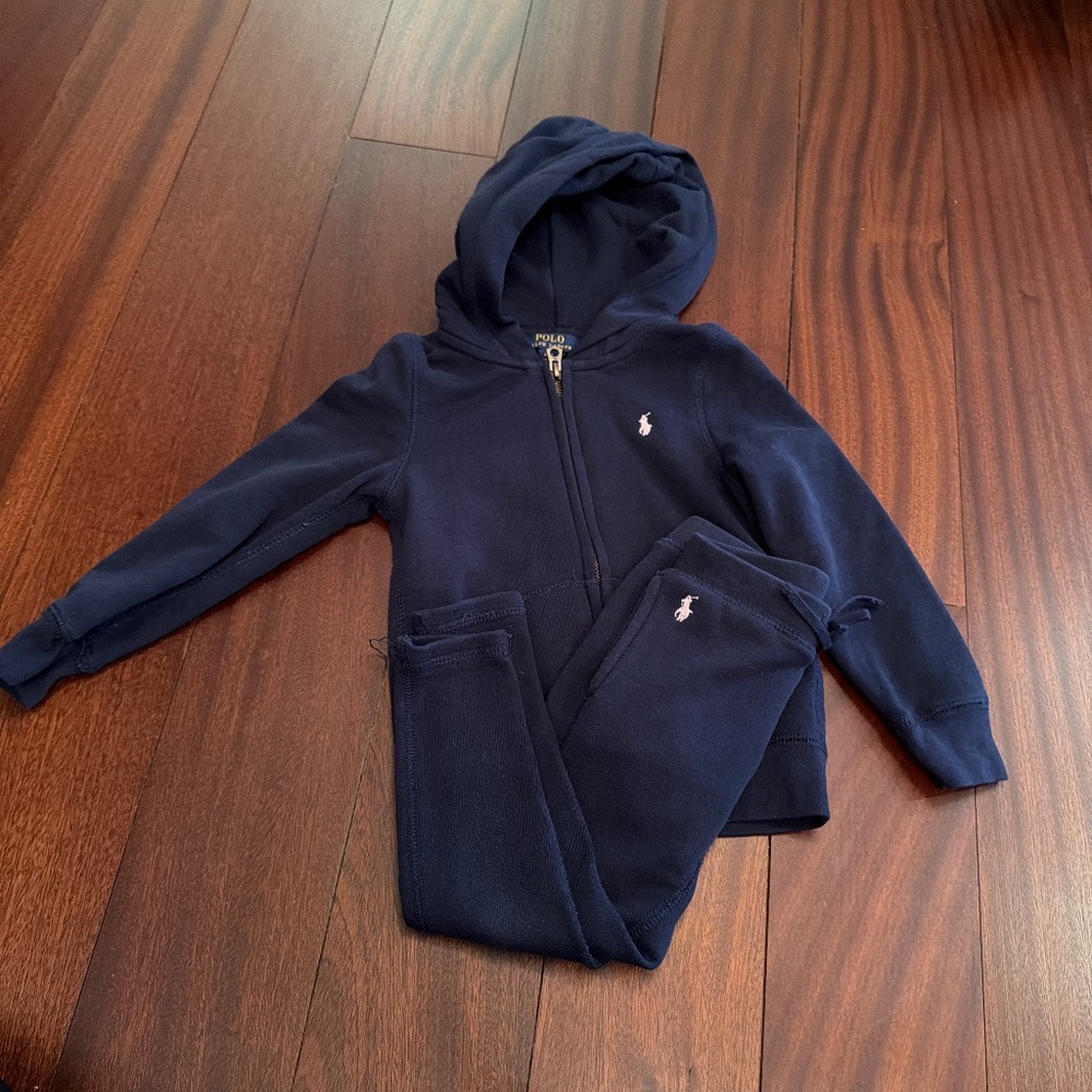 Ralph Lauren kids sweat suit size 4